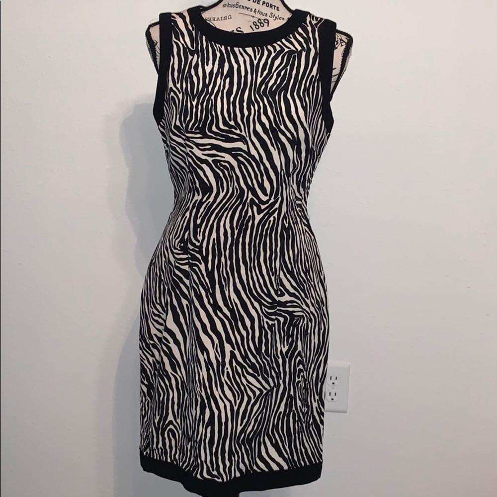 🔆 Zebra print Casual Dress